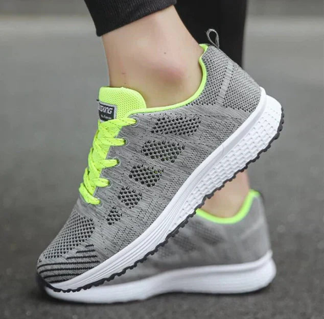 Women's Mesh Lace-Up Athletic Sneakers
