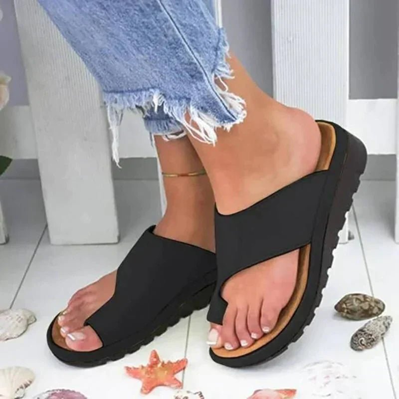 Women's Orthopedic Toe Separator Platform Comfortable Sandals