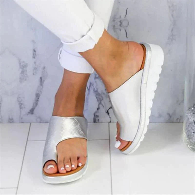 Women's Orthopedic Toe Separator Platform Comfortable Sandals