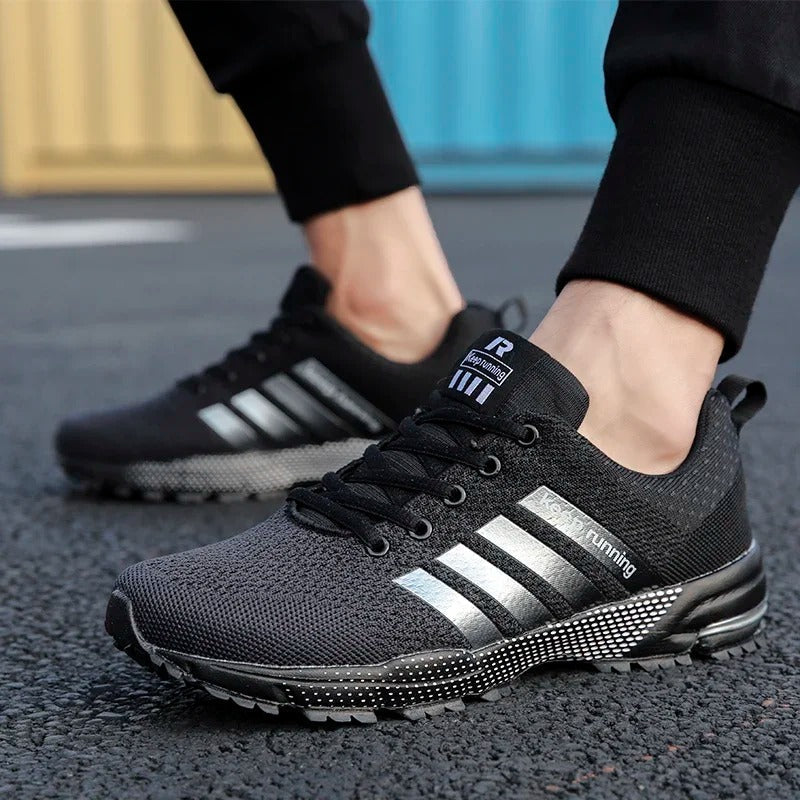 Men's Mesh Sneakers Lace-Up