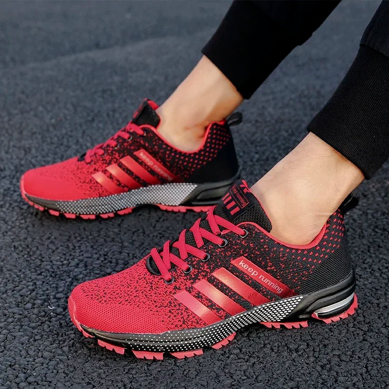 Men's Mesh Sneakers Lace-Up