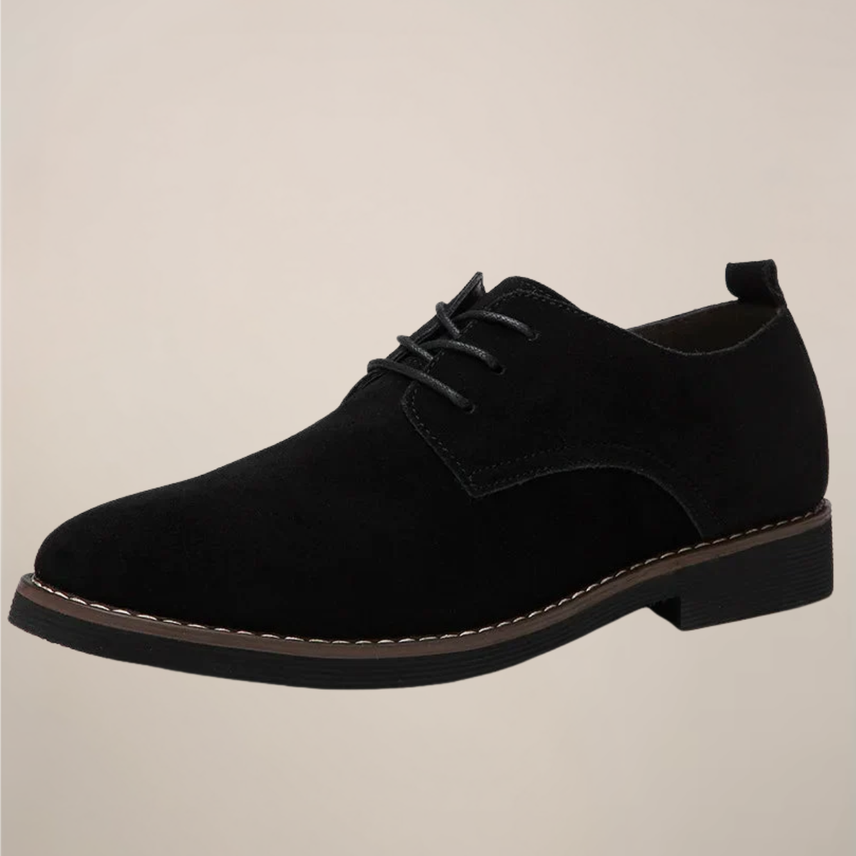 Men’s Oxford Shoes – Refined Suede Lace-Up with Timeless Silhouette