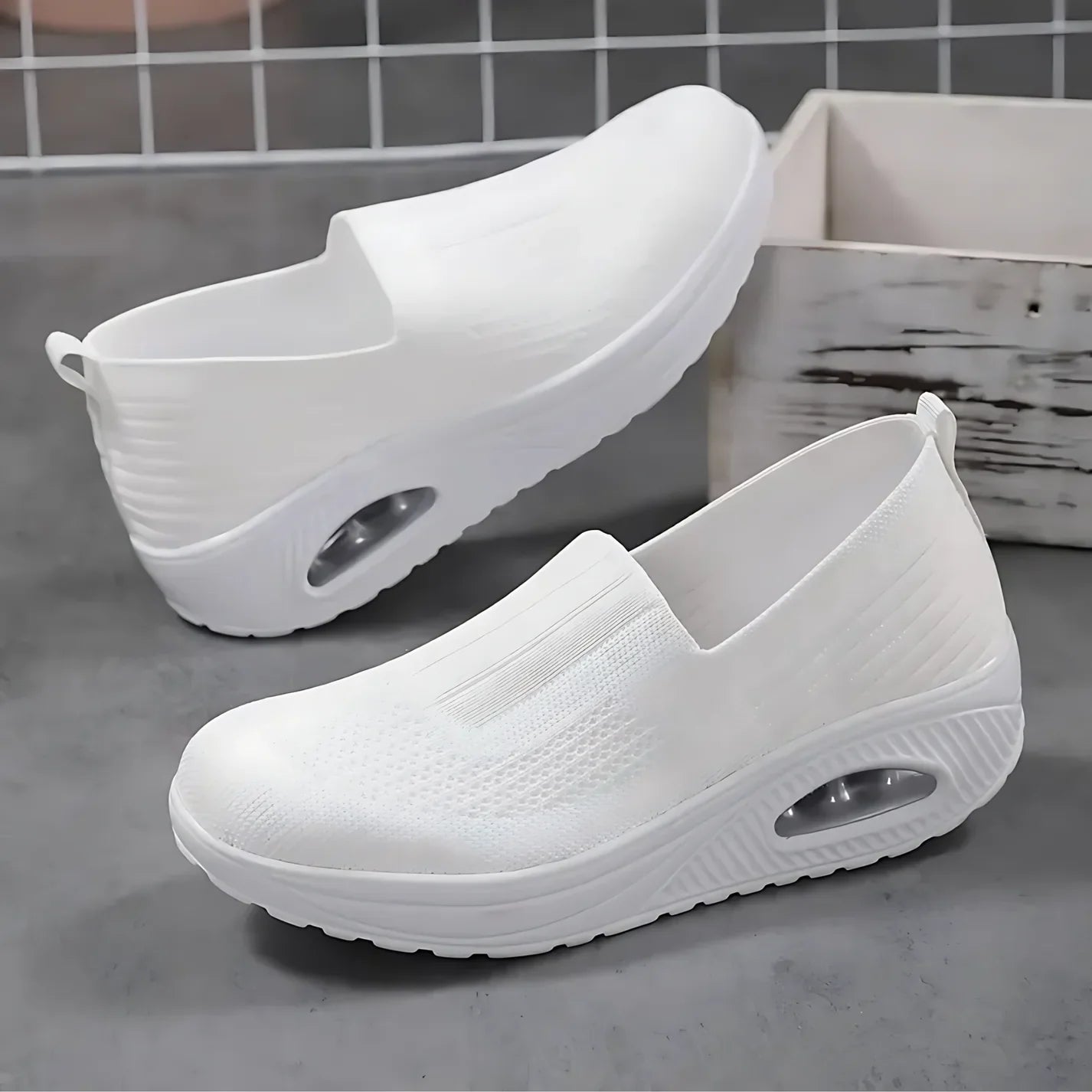 Women's Orthopedic Sneakers Platform Slip-On