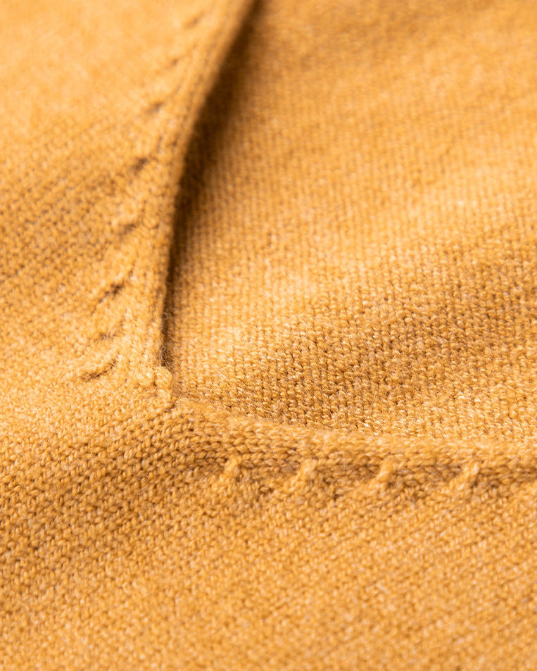 Men's V-Neck Cashmere Long Sleeve Pullover Sweater
