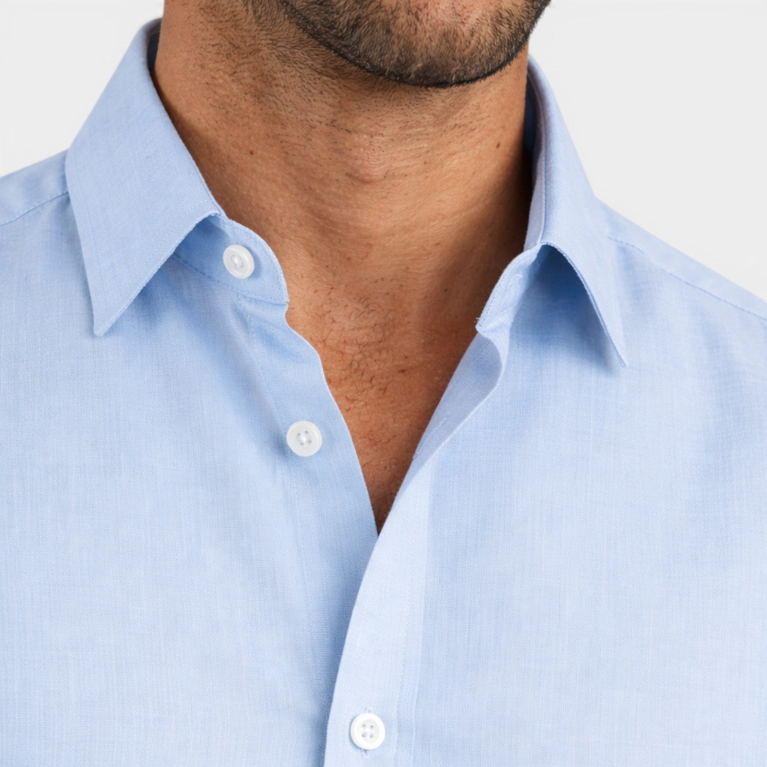 Men's Linen Short Sleeve Button Down Business Casual Shirt