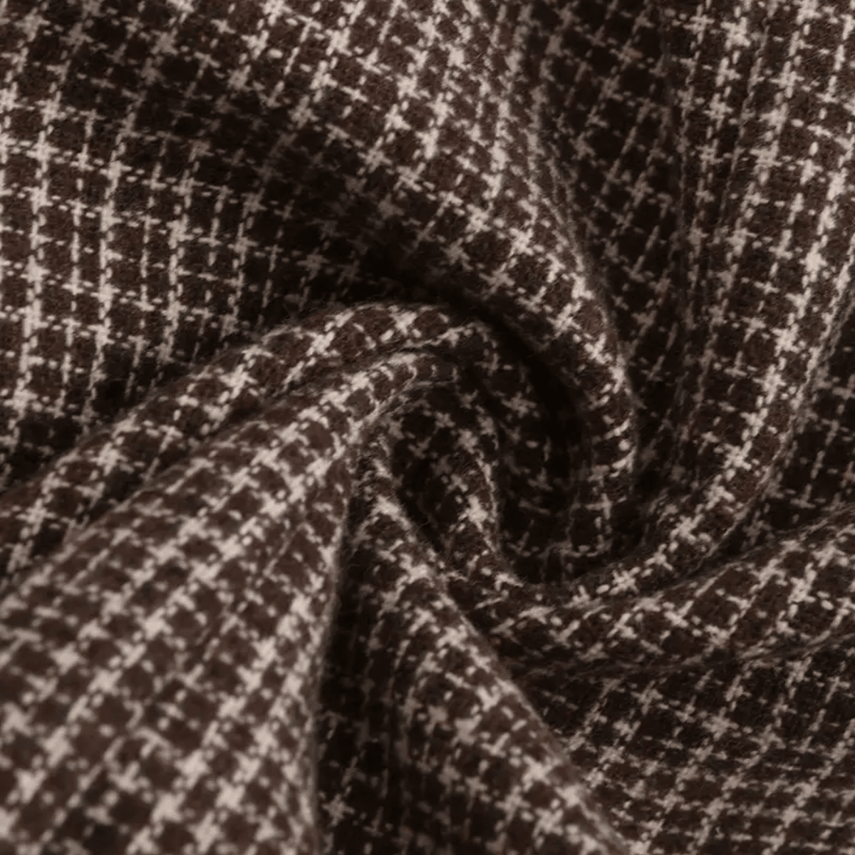 Men’s Double - Breasted Slim Fit Blazer – Tailored Check Pattern with Modern Structure