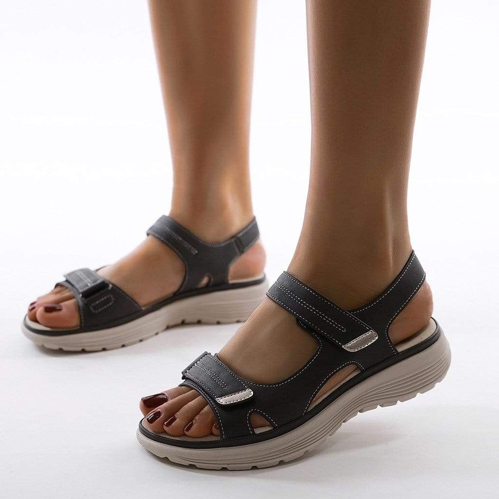 Women's Orthopedic Adjustable Strap Platform Slingback Sandals