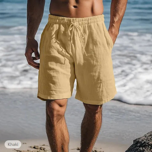 Men's Shorts Drawstring Waist Modern Summer Style