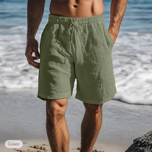 Men's Shorts Drawstring Waist Modern Summer Style