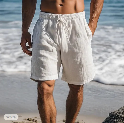 Men's Shorts Drawstring Waist Modern Summer Style