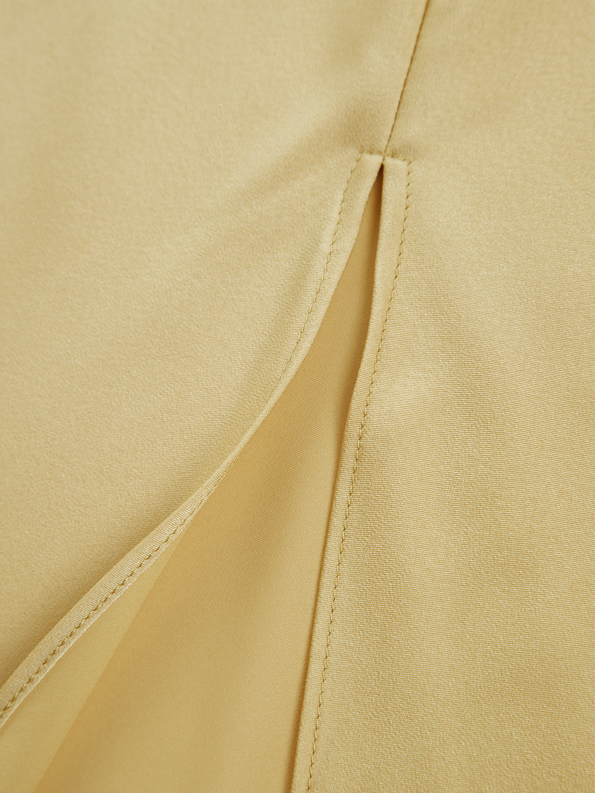 Women’s One-Shoulder Maxi Slip Dress with Side Slit