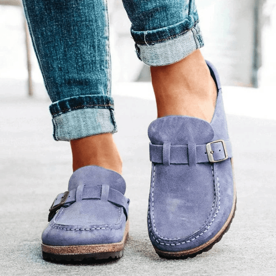 Women's Clogs Buckle Strap Platform