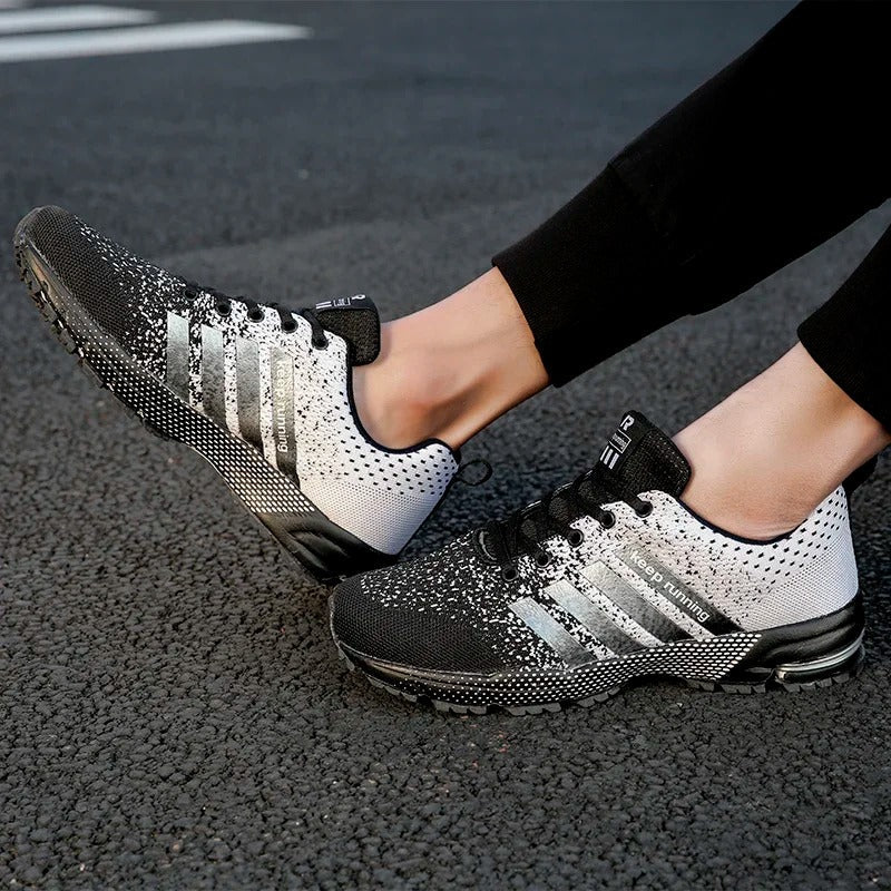 Men's Mesh Sneakers Lace-Up
