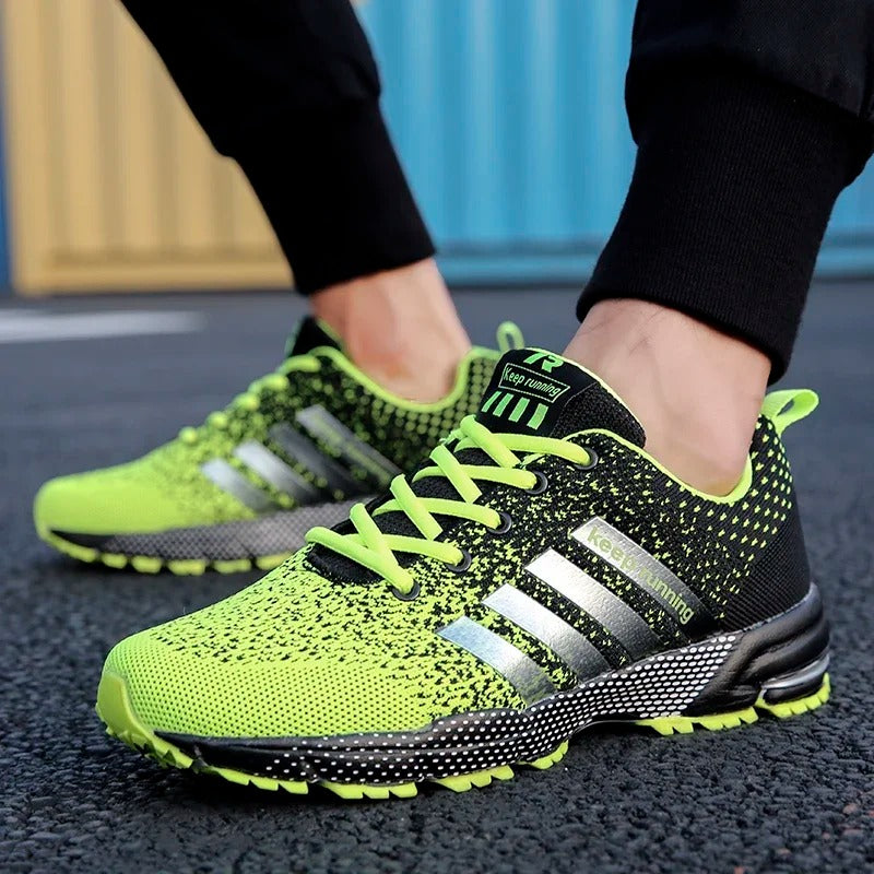 Men's Mesh Sneakers Lace-Up