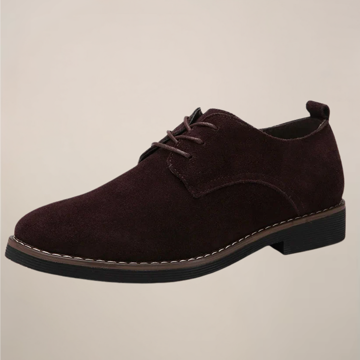 Men’s Oxford Shoes – Refined Suede Lace-Up with Timeless Silhouette