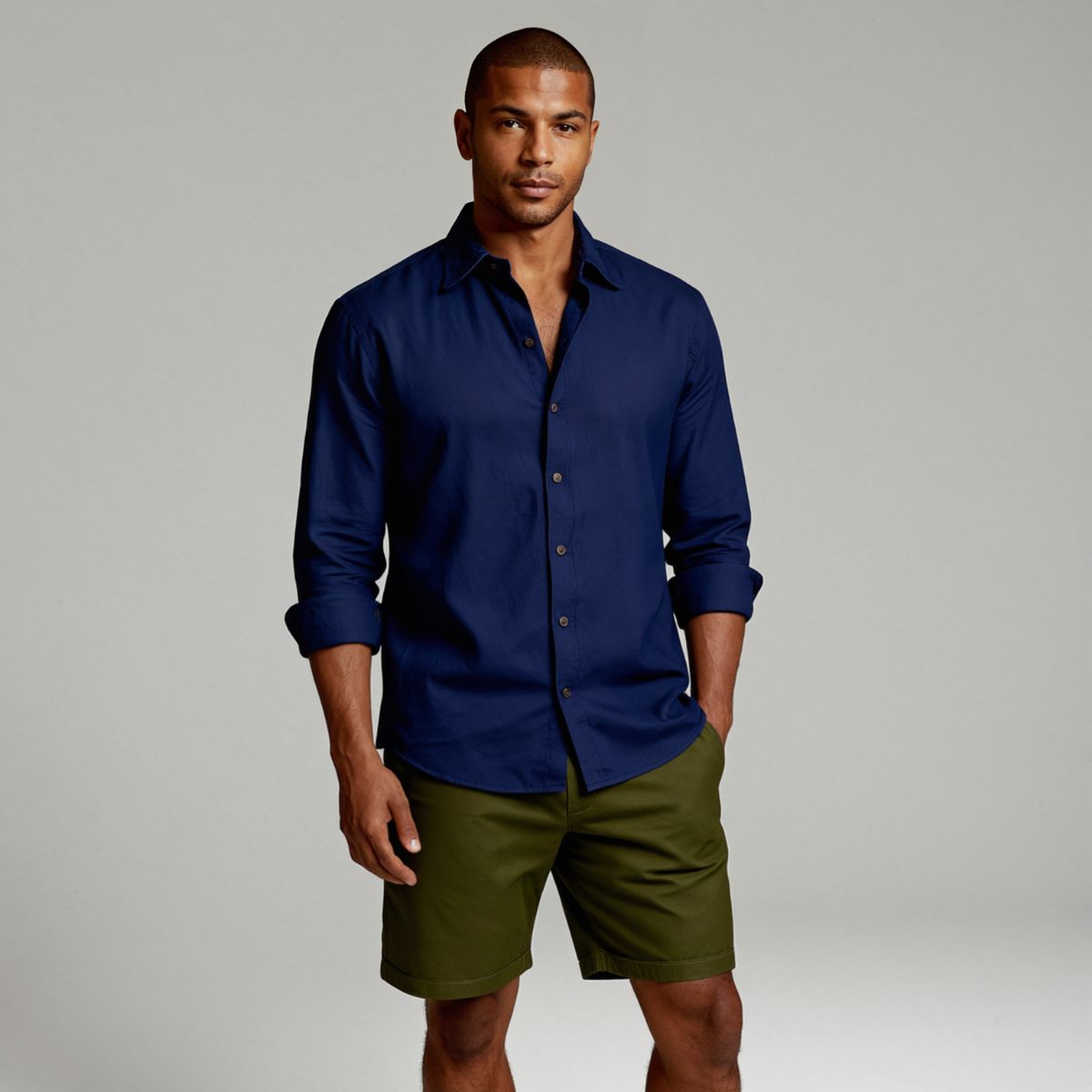 Men's Linen Shirt Relaxed Fit