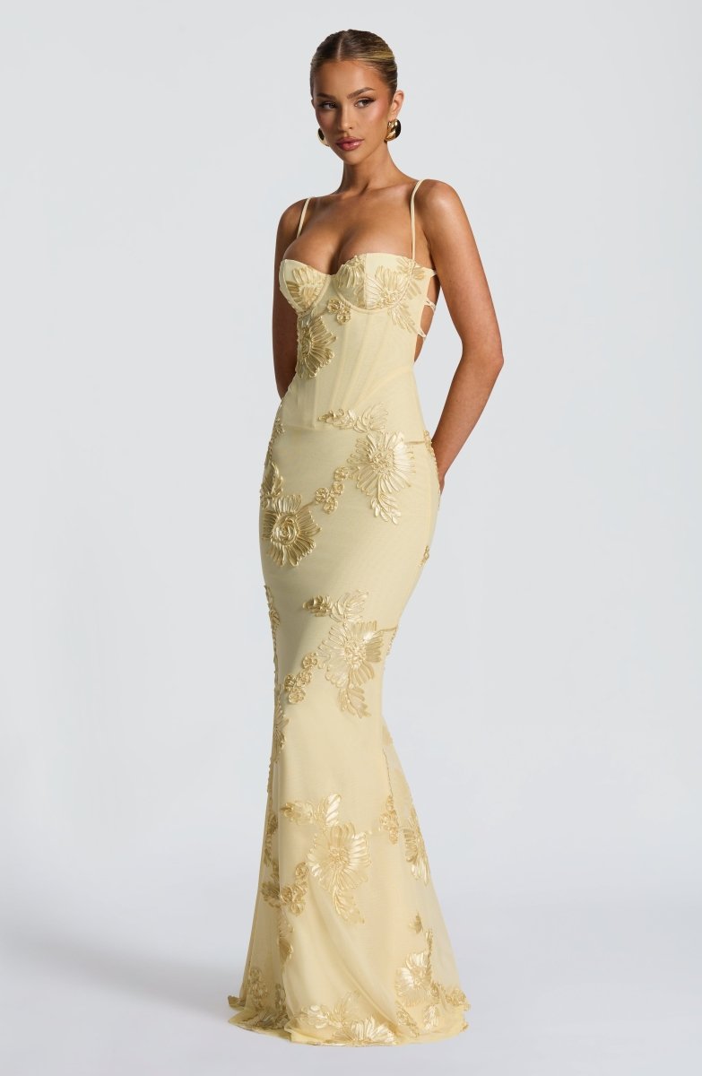 Women's Floral Maxi Dress Sweetheart