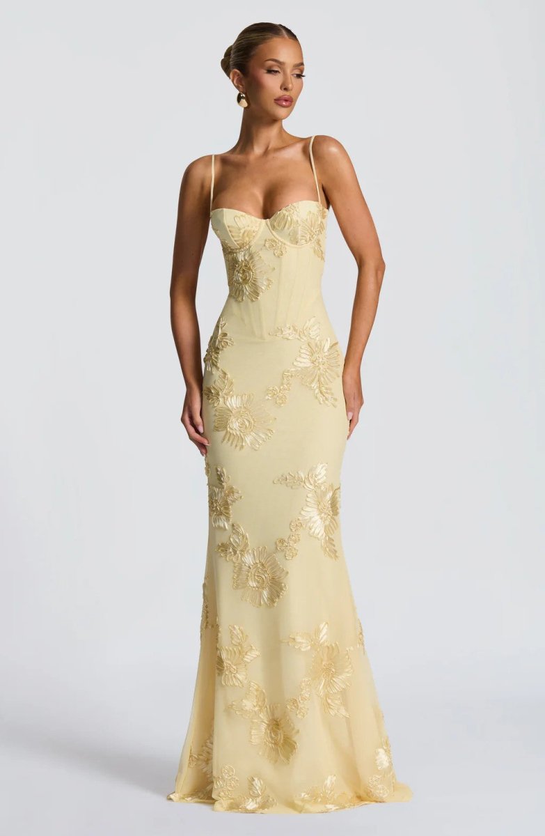 Women's Floral Maxi Dress Sweetheart