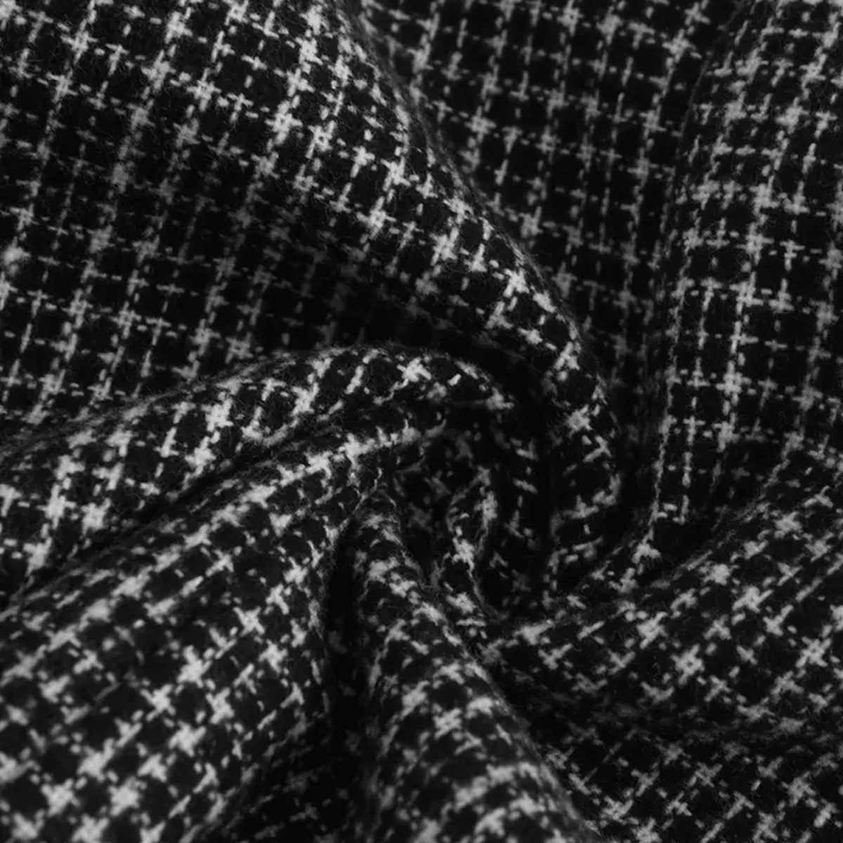 Men’s Double - Breasted Slim Fit Blazer – Tailored Check Pattern with Modern Structure