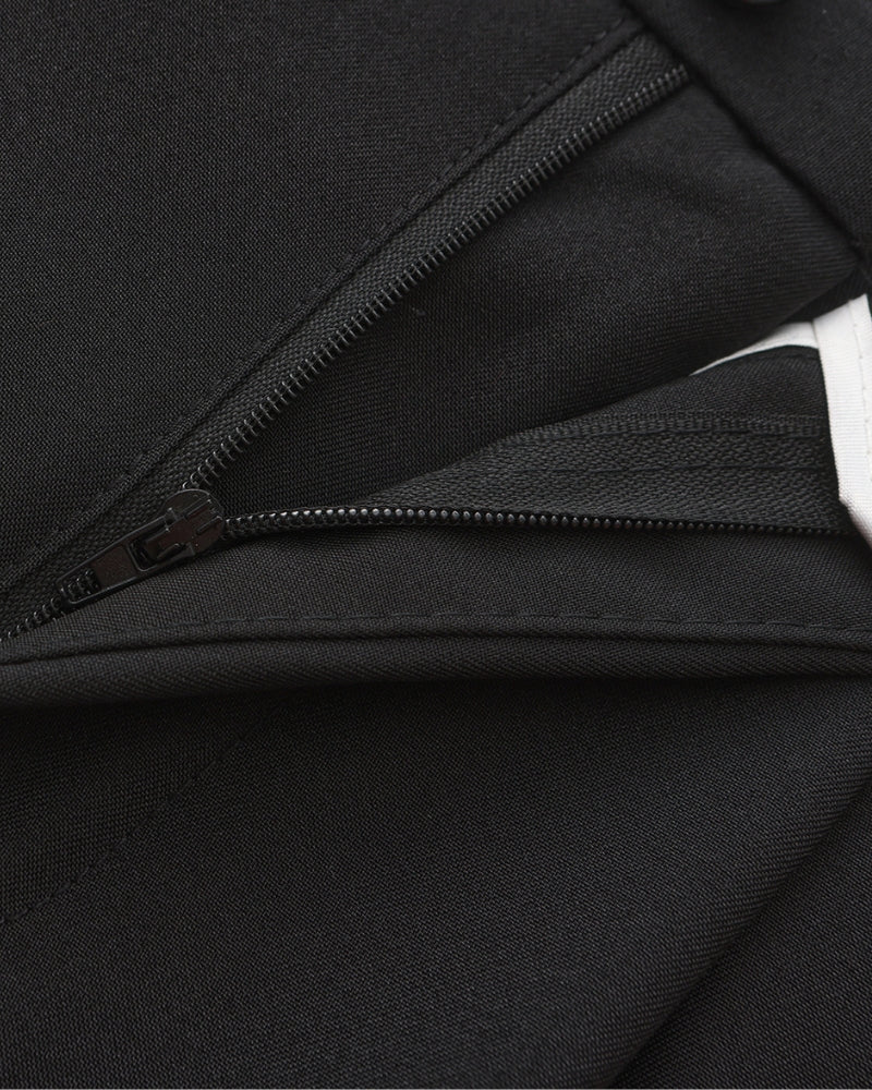 Men’s Wide Fit Straight - Leg Pants with Pleated Front