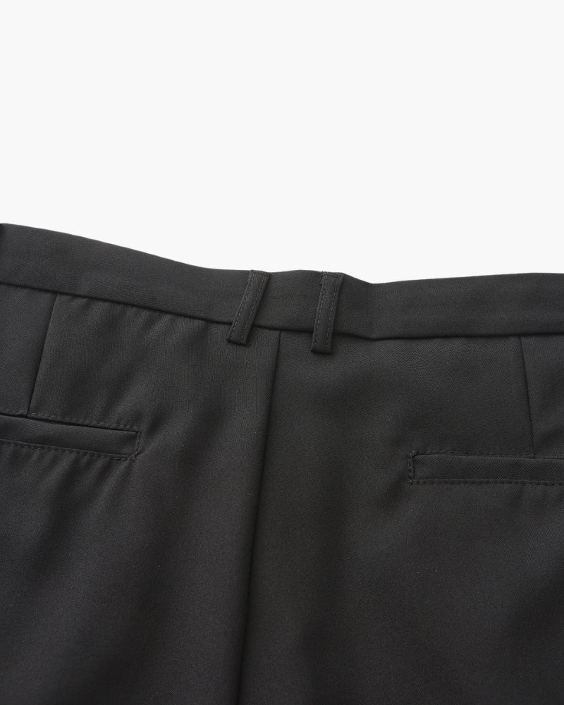 Men’s Wide Fit Straight - Leg Pants with Pleated Front