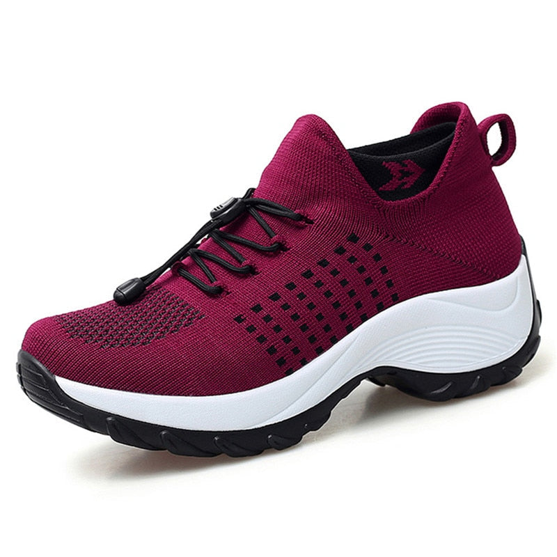 Women's Orthopedic Mesh Sneakers Slip-On