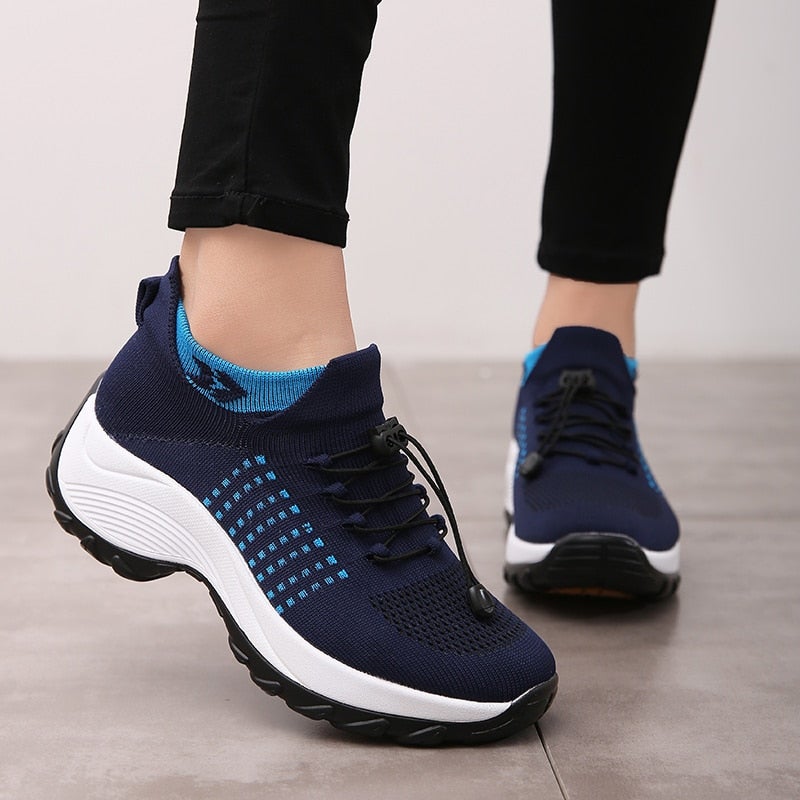 Women's Orthopedic Mesh Sneakers Slip-On