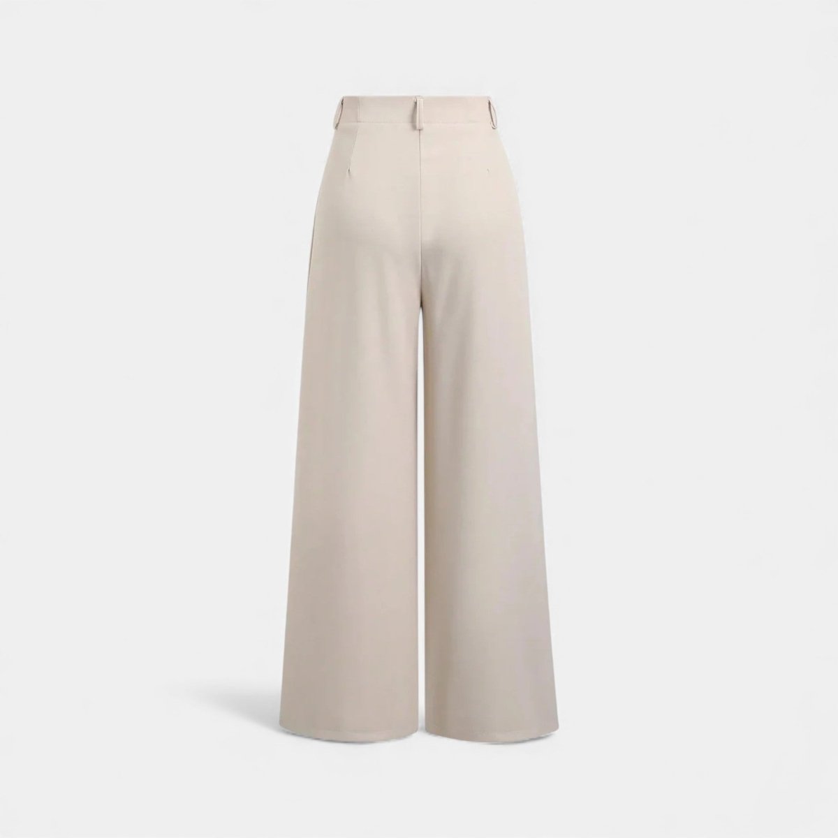 Women’s High - Waist Pleated Wide - Leg Pants with Tailored French - Inspired Silhouette