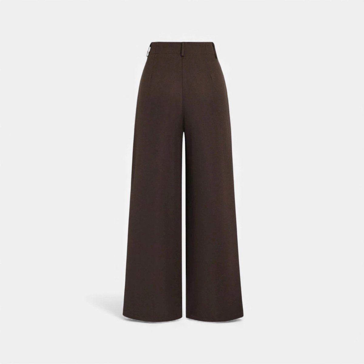 Women’s High - Waist Pleated Wide - Leg Pants with Tailored French - Inspired Silhouette