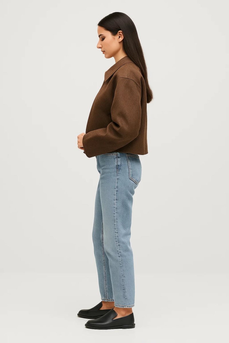 Women’s Short Jacket – Lightweight Cropped Design