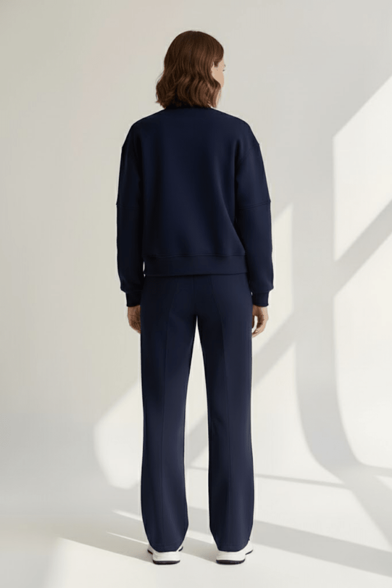 Women’s Two - Piece Tracksuit Set – Zip Jacket and Drawstring Pants